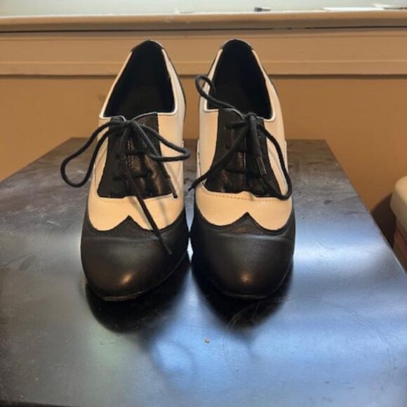 Diamant Other - High Heel Black and White Tap Shoes - 3.5 big girls